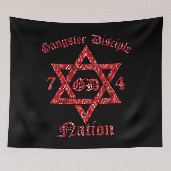 Item preview, Gangster Disciple Nation designed and sold by DIRTYDUNNZ.