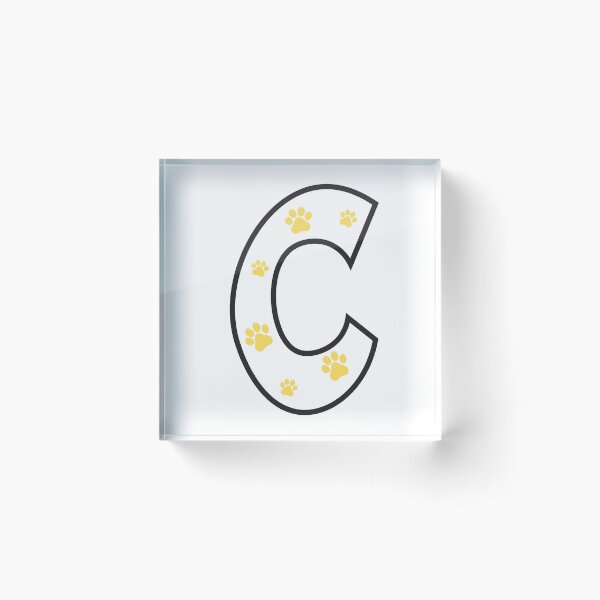 Item preview, Paw print alphabet designed and sold by broadwaygirl142.