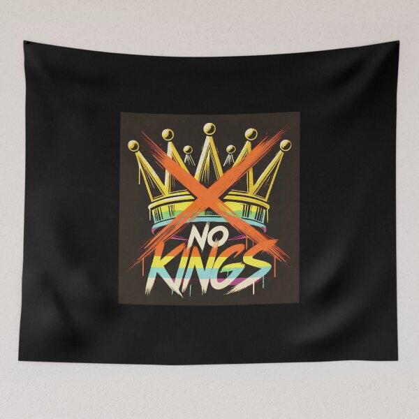 Item preview, no kings no oligarchs designed and sold by TEEJAMBOREE.