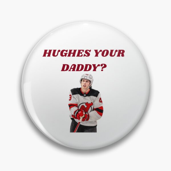 Artikelvorschau, Luke Hughes | Hughes, dein Papa? entworfen und verkauft von pucksandplaylists.