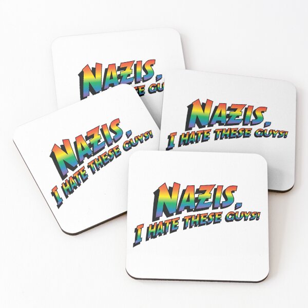 Item preview, Nazis, I Hate These Guys! Pride version designed and sold by Winner Chicken Dinner Designs.