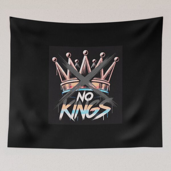 Item preview, no kings no oligarchs designed and sold by TEEJAMBOREE.