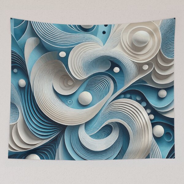 Item preview, Colorful Abstract Art designed and sold by Vicky Brago-Mitchell®.