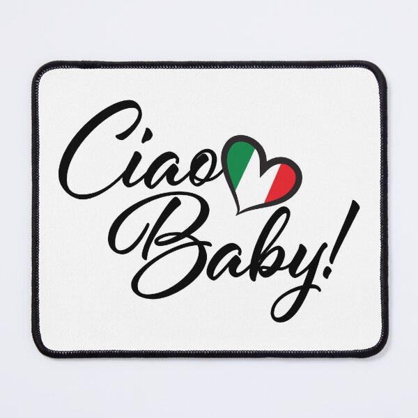 Item preview, Ciao Baby Italian Flag Heart designed and sold by Freshinkshop.