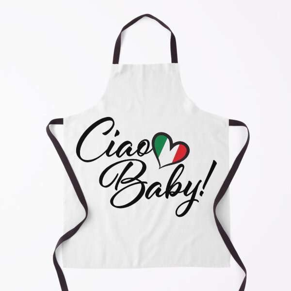 Item preview, Ciao Baby Italian Flag Heart designed and sold by Freshinkshop.