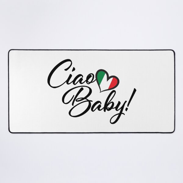 Item preview, Ciao Baby Italian Flag Heart designed and sold by Freshinkshop.