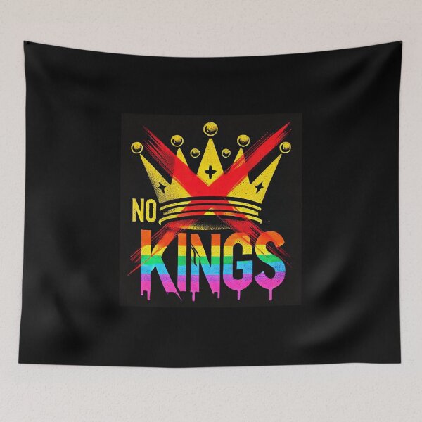 Item preview, no kings no oligarchs designed and sold by TEEJAMBOREE.