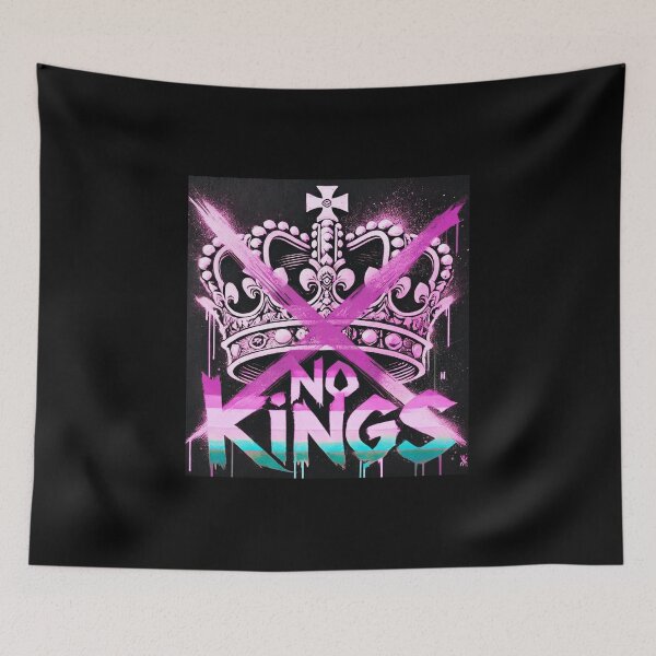 Item preview, no kings no oligarchs designed and sold by TEEJAMBOREE.