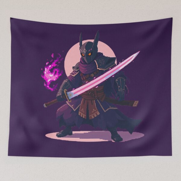 Item preview, The Guardian of Darkness Pixel Art designed and sold by VersaLab.