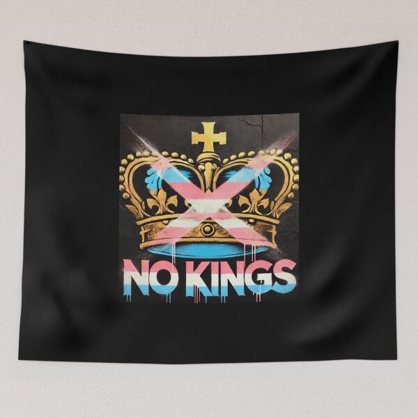 Item preview, no kings no oligarchs designed and sold by TEEJAMBOREE.