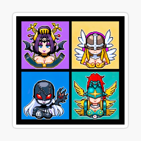 Item preview, Potential Outcomes Light and Dark Pixel Art  designed and sold by Kaidaxon.