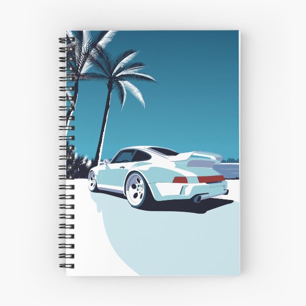 Item preview, 964 in Miami Air Cooled Classic Car Art designed and sold by Rifart Shop.