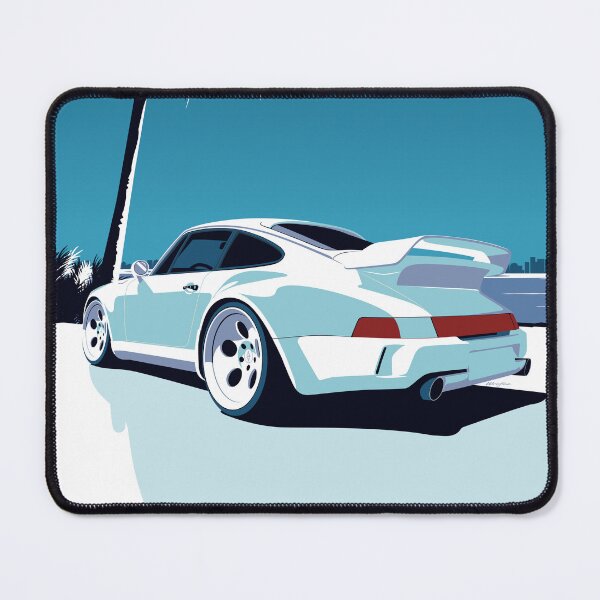 Item preview, 964 in Miami Air Cooled Classic Car Art designed and sold by Rifart Shop.