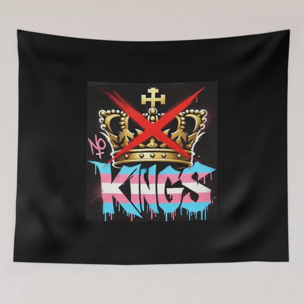 Item preview, no kings no oligarchs designed and sold by TEEJAMBOREE.