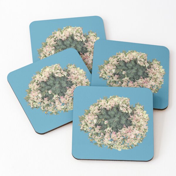 Item preview, Wreath Flower on Blue designed and sold by STHogan2.