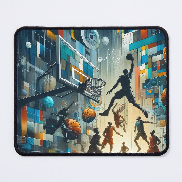 Item preview, Futuristic Basketball Energy designed and sold by DreamMandalas.