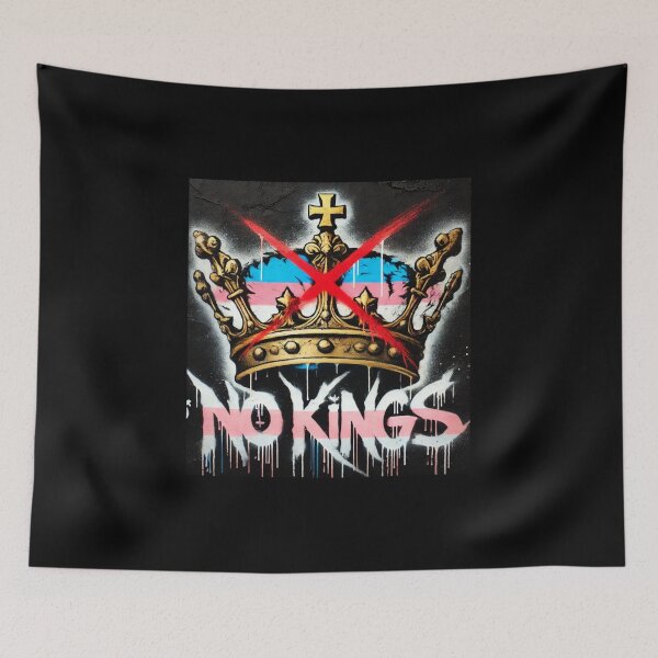 Item preview, no kings no oligarchs designed and sold by TEEJAMBOREE.