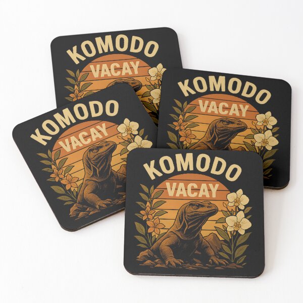 Item preview, Komodo Vacay Sunset Vibes designed and sold by Place-Heritages.