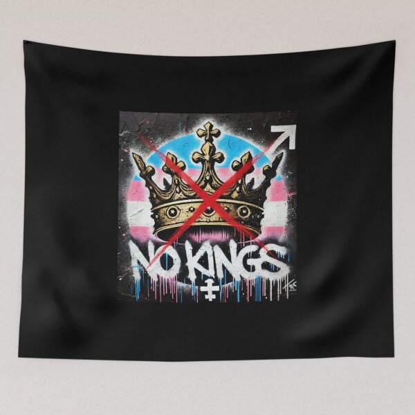 Item preview, no kings no oligarchs designed and sold by TEEJAMBOREE.