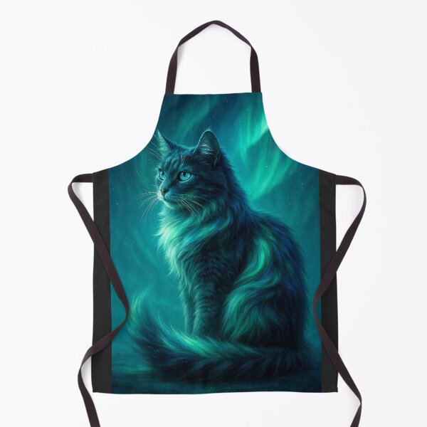 Item preview, "Silent Glow" -  Aurora Cat Series (7/7) designed and sold by RinWinArts.