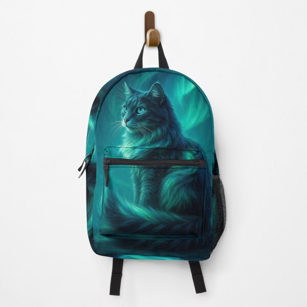 Item preview, "Silent Glow" - Aurora Cat Series (7/7) designed and sold by RinWinArts.