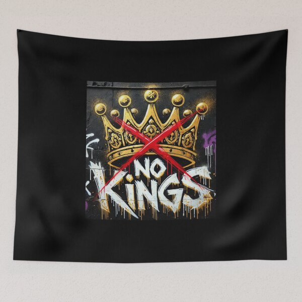 Item preview, no kings no oligarchs designed and sold by TEEJAMBOREE.