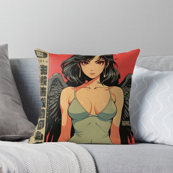Item preview, Female angel with black hair designed and sold by BOZGO.