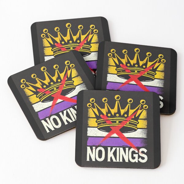 Item preview, no kings no oligarchs designed and sold by TEEJAMBOREE.