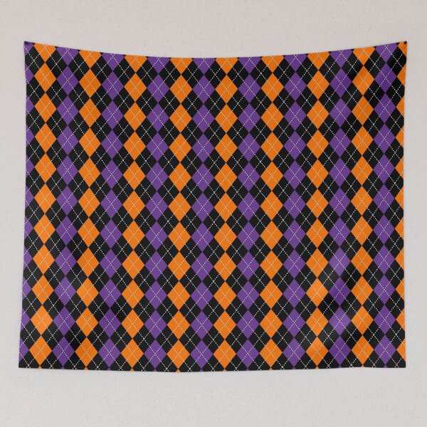 Item preview, Halloween Argyle Preppy Diamonds All Over designed and sold by Feeling Artsy.