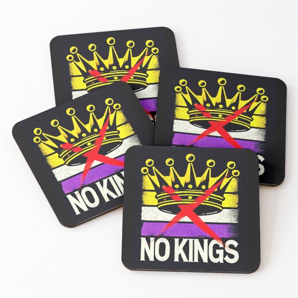 Item preview, no kings no oligarchs designed and sold by TEEJAMBOREE.