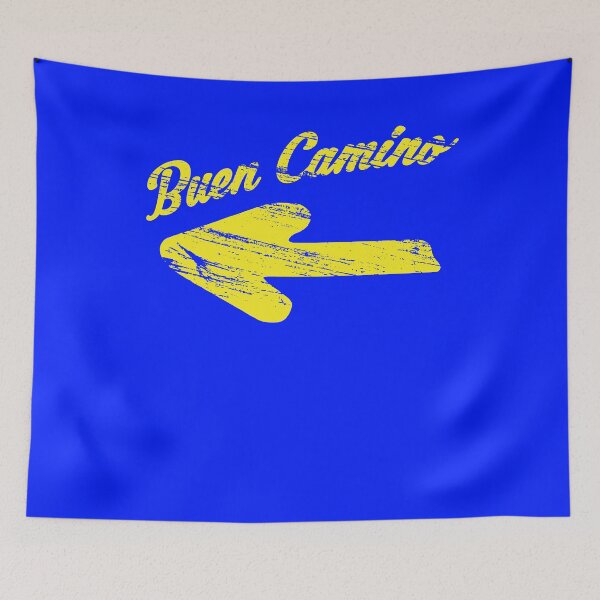 Item preview, Way of St. James buen camino yellow arrow designed and sold by MaximWundersee.