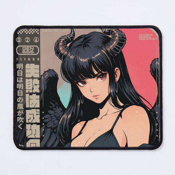 Item preview, Angel with black hair designed and sold by BOZGO.