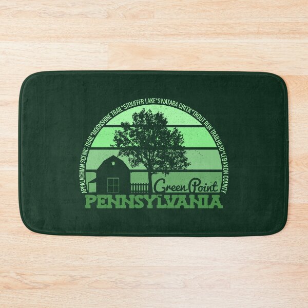 Item preview, Green Point Pennsylvania Sunset Retro Vintage Local Pride Logo designed and sold by CRHPOD20.
