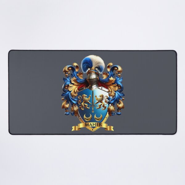 Item preview, Maher Family Crest – Bold Irish Coat of Arms Design designed and sold by Highlandkings.