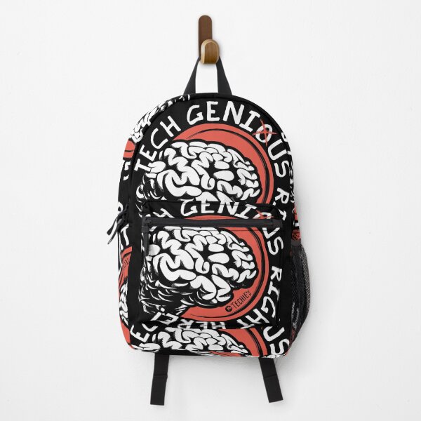 Item preview, Tech Genius Right Here – Funny AV, Worship, and Tech Arts Brain Design designed and sold by MrTechies.