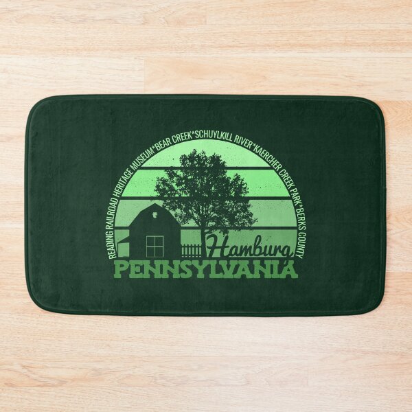 Item preview, Hamburg Pennsylvania Sunset Retro Vintage Local Pride Logo designed and sold by CRHPOD20.