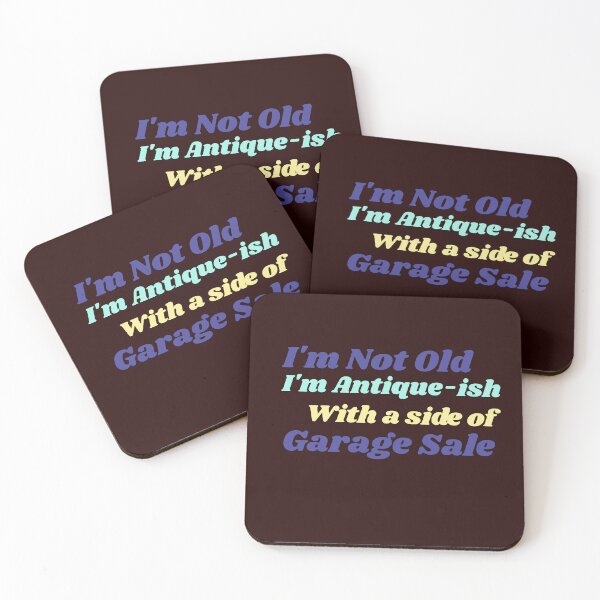 Item preview, Tell everyone your not old, maybe not young but middle age in a funny way.  designed and sold by SteadyBunny.
