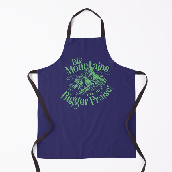 Item preview, Big Mountains Require Bigger Praise – Worship Faith and Encouragement Design designed and sold by MrTechies.