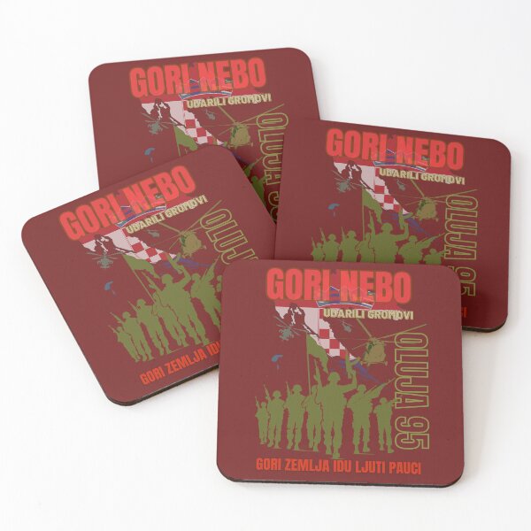 Item preview, GORI NEBO UDARILI GROMOVI (OLUJA95) designed and sold by PATRIOT NEDO SHOP 2.
