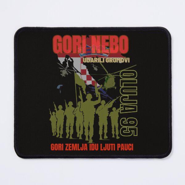 Item preview, GORI NEBO UDARILI GROMOVI (OLUJA95) designed and sold by PATRIOT NEDO SHOP 2.