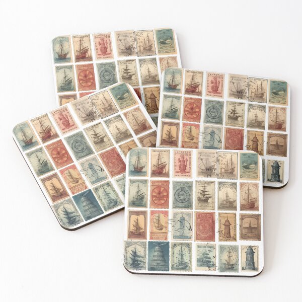 Item preview, Stamp Colection ...Available as cell phones cases,art prints,bags,puzzels,postcards,hats,dresses,t-shirts,kids clothes,back packs,socks,clocks,stickers,Etc. designed and sold by born30.