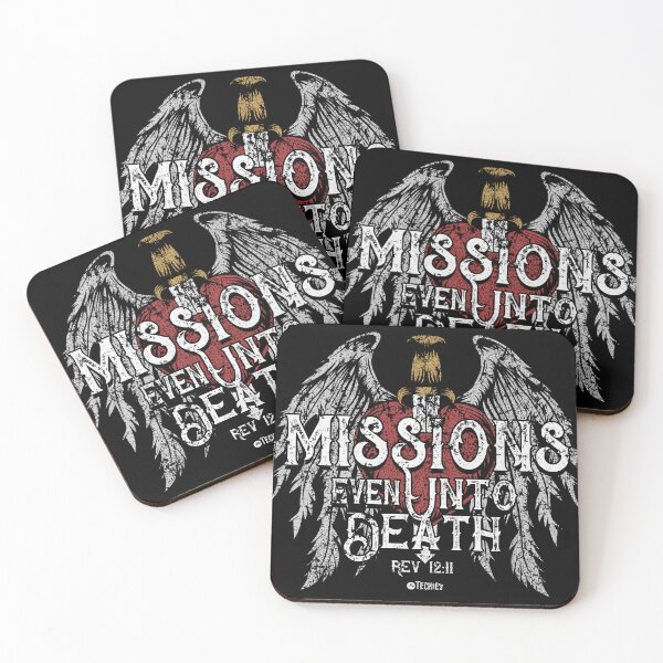 Item preview, Missions Even Unto Death – Bold Faith, Evangelism, and Scripture Design designed and sold by MrTechies.