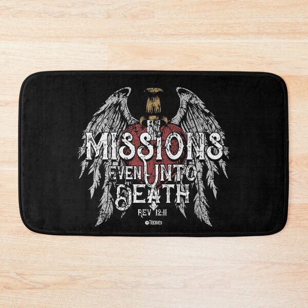 Item preview, Missions Even Unto Death – Bold Faith, Evangelism, and Scripture Design designed and sold by MrTechies.