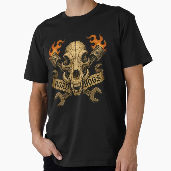Item preview, Road Hogs Boar Skull Emblem designed and sold by Legion of Myth.