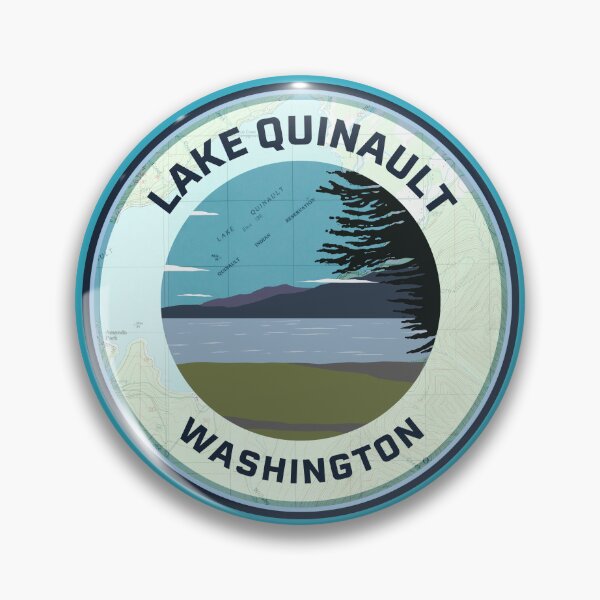 Item preview, Souvenir Map - Lake Quinault designed and sold by Willz Designz.