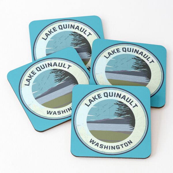 Item preview, Souvenir Map - Lake Quinault designed and sold by Willz Designz.