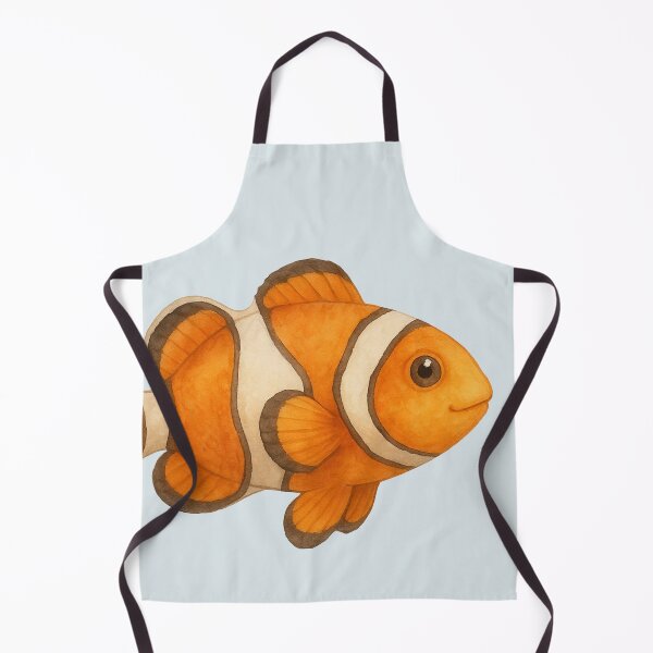 Item preview, Clownfish – Watercolor Ocean Animal Sticker designed and sold by Skippy-Froggy.