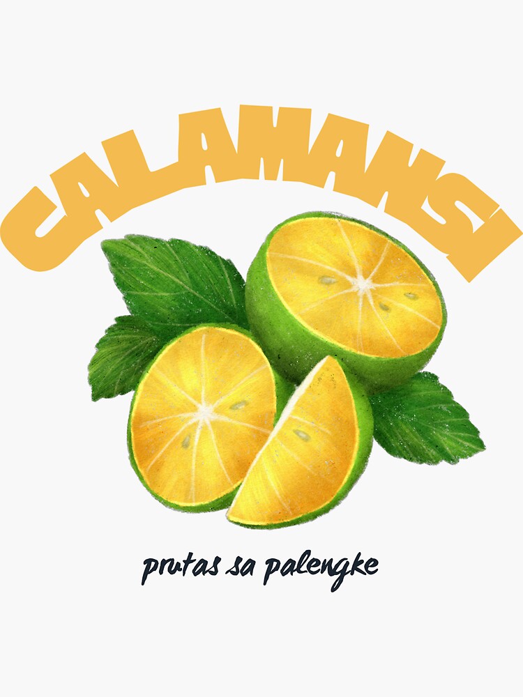 Thumbnail 3 of 3, Sticker, Calamansi designed and sold by rezela.
