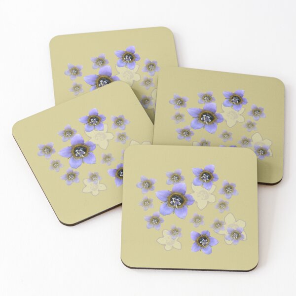 Item preview, Purple Wildflower on Yellow designed and sold by STHogan2.
