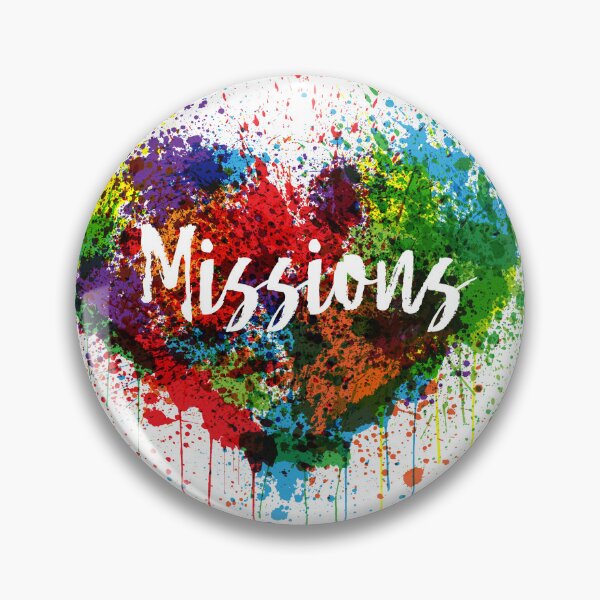 Item preview, Love Missions – Colorful Heart Design for Global Faith and Outreach Culture designed and sold by MrTechies.